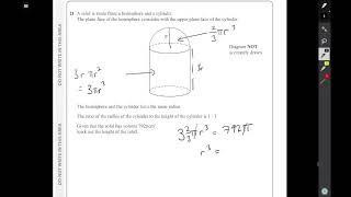 Volume of Composite Shape