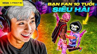 Khabi Leo Rank Cùng Bạn Fan 10 Tuổi Cười Đau Bụng | FREE FIRE | HEAVY