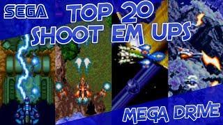 TOP / BEST 20 SEGA MEGA DRIVE / SEGA GENESIS SHOOT EM UP GAMES