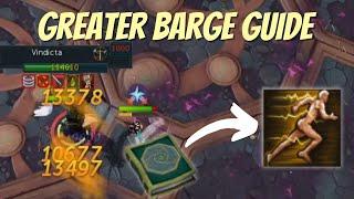 Greater Barge Ability Guide - How to MAXIMIZE its potential!