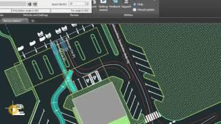 Autopath PRO - Swept path analysis and vehicle turning simulation software