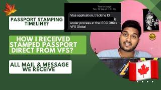 Passport stamping process & timeline |2023| In person passport submission| passport tracking