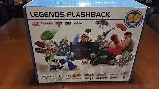 ATGames Legends Flashback 50 Built-In games part 1 - unboxing & game play