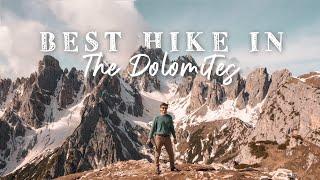 You HAVE TO Do This Hike in The Dolomites | Cadini Di Misurina | Van Life Europe