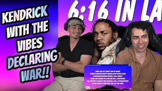 Kendrick Lamar - 6:16 in LA (Lyrics) (Drake Diss) (Reaction)