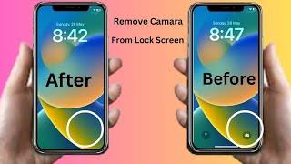 How to Disable Camera on Lock Screen in iPhone | How to Remove Camera From Lock Screen iPhone 14 /13