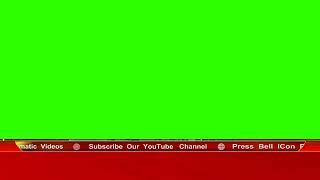 News channel intero with green screen news lower thard |creaters creaters template YouTube