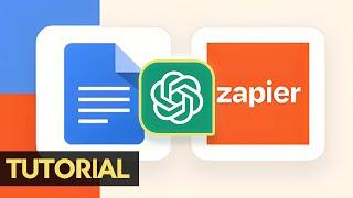 Zapier and ChatGPT For Google Docs Analysis | Tutorial
