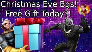 It's Christmas Eve! Battlegrounds And Free Gift Today!  Marvel Contest Of Champions