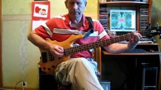 Deep Purple -  maybe I'm a leo-  бас (bass cover)