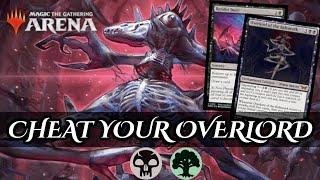 Turn 3 with attacking OVERLORD  | Golgari Delirium  | Standard MTG Arena 