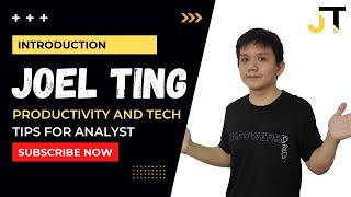 Joel Ting | An Introduction about Tech Tips for Accounting