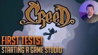 STARTING A GAME STUDIO - My First SOLO INDIE GAME EXPERIMENTS -  CREED