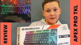 STEELSERIES Apex Pro TKL | FASTEST MECHANICAL GAMING KEYBOARD UNBOXING | REVIEW & INJURY