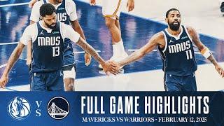 Dallas Mavericks Highlights vs. Golden State Warriors | February 12, 2025