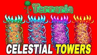 Terraria: How To Beat & Defeat Celestial Pillars EASY Guide (Easiest Way Tutorial)