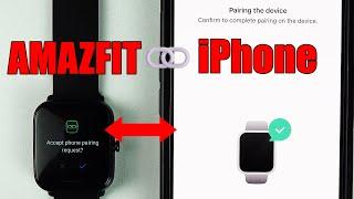 AMAZFIT CONNECT WITH iPhone