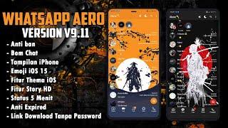 WA Aero Terbaru 2021 || WhatsApp Aero v9.11 Fitur Terlengkap -Tampilan iPhone -Emoji iOS