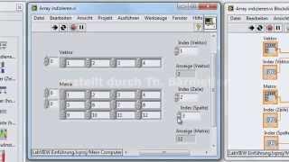 LabVIEW: Array indizieren