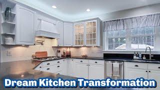 Insane Dream Kitchen Transformation 2023 DIY Kitchen Makeover on a budget