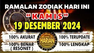 RAMALAN ZODIAK HARI INI KAMIS 19 DESEMBER 2024 LENGKAP DAN AKURAT