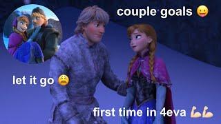 kristoff slowly fallin for anna in 4 mins 