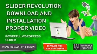 How to use Slider Revolution Wordpress plugin tutorial | free download | Demo import | Customized