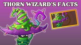 Rating NEW PLANT Thorn Wizard - PvZ 2 Facts (Plants vs. Zombies 2 Chinese Version)