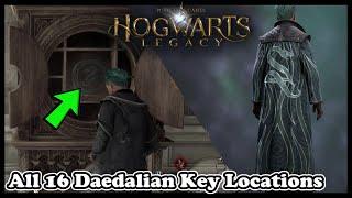 All Daedalian Key Locations in Hogwarts Legacy (The Daedalian Keys Side Quest Guide)