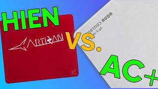 Artisan Hien COMPARED to Aqua Control+ (Best Mousepad??)