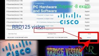 it essential pc hardware and software chapter-8 exam  answer | % marks|cisco answer | netacad