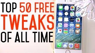 Top 50 FREE iOS 8 Cydia Tweaks Of ALL Time - 8.1.2 & 8.1.1 TaiG Jailbreak Compatible