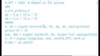 Digital Signal Processing Using Python: Chapter 7: Part4