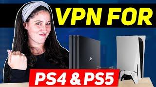 How To Use a VPN on PlayStation  Best VPN For PS4 & PS5