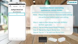 [Installation Guide] Daikin Solution - Reiri for Hotel & Resort Guestroom Setting