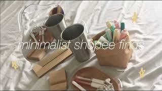 Minimalist Shopee Finds (Philippines)