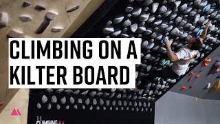 How to Climb On a Kilter Board with Pro Alex Waterhouse