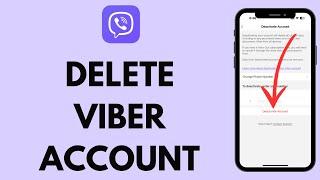 How To Delete Viber Account (2024) | Permanently Delete Viber Account