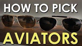 How to Pick Aviator Shades | The Art of Manliness