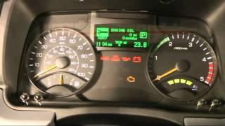 Eastgate Truck Centre, Instruments and controls on Fuso Canter