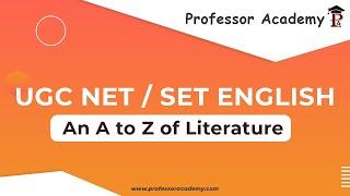 NET & SET ENGLISH: An A to Z of Literature (Part 1)