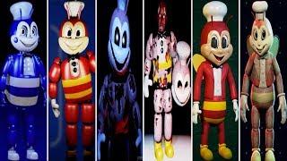 JOLLY 1, 2, 3 JOLLIBEE'S + PHASE 2 EXTRAS (ALL ANIMATRONICS)