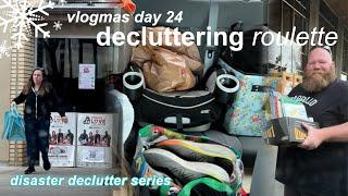 Decluttering Roulette - Getting it all out of the house and car | Vlogmas Day 24