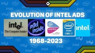 ️ EVOLUTION OF INTEL ADVERTISMENTS (1968-2023)  ️