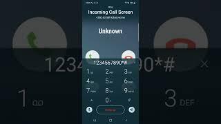 True Phone Dialer Incoming Call Samsung S23 Android 13