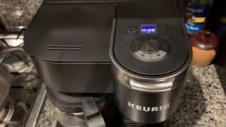 How to set the time on a Keurig K Duo coffee maker