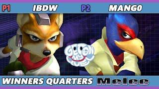 GOML 2022 Winners Quarters - iBDW (Fox) Vs. Mango (Falco) SSBM Melee Tournament