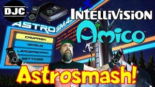 INTELLIVISION AMICO - "Astrosmash" Game Play by DJC