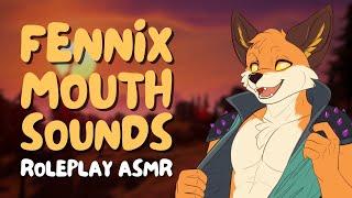 [Furry ASMR] Fennix Helps You Relax with Some Mouth Sounds  | Ear Noms, Fortnite...