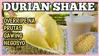 EASY DURIAN SHAKE | PANG NEGOSYO RECIPE